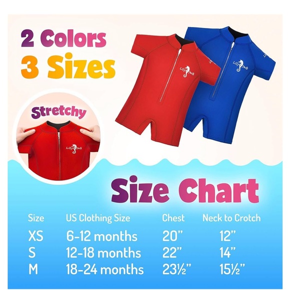 Lily & Jack Neoprene Swimsuit - Picture 6 of 12